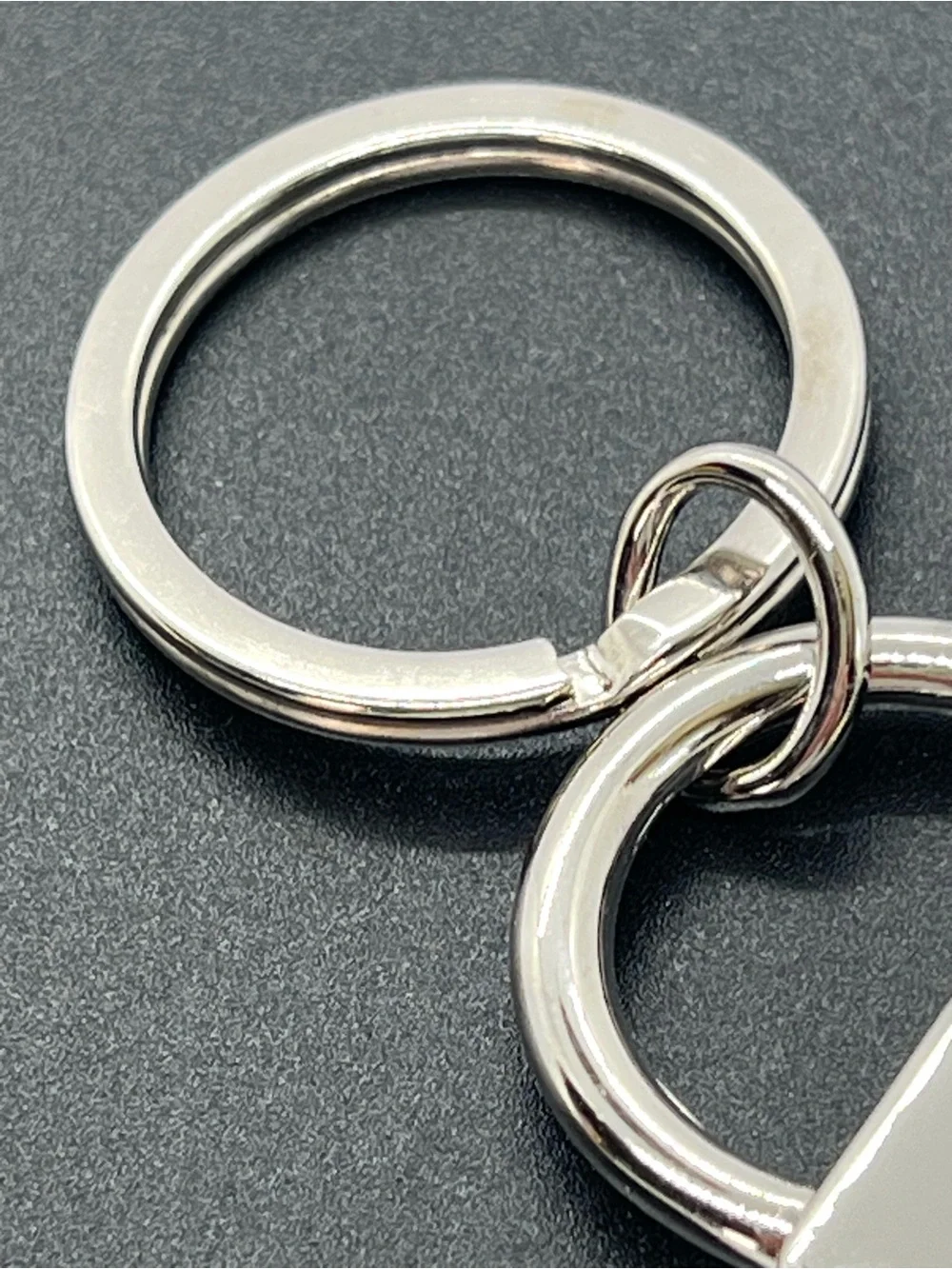 Furla 30th Anniversary 2007 Padlock Crystal Silver Tone Keychain Bag Charm